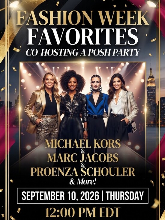 Michael Kors Jackets & Blazers - 9/10 Co-hosting Fashion Week Favorites Posh Party